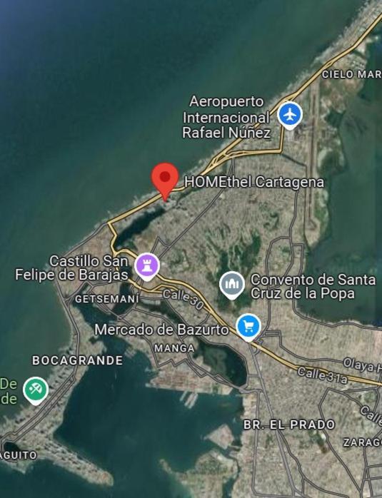 Homethel Cartagena ภายนอก รูปภาพ